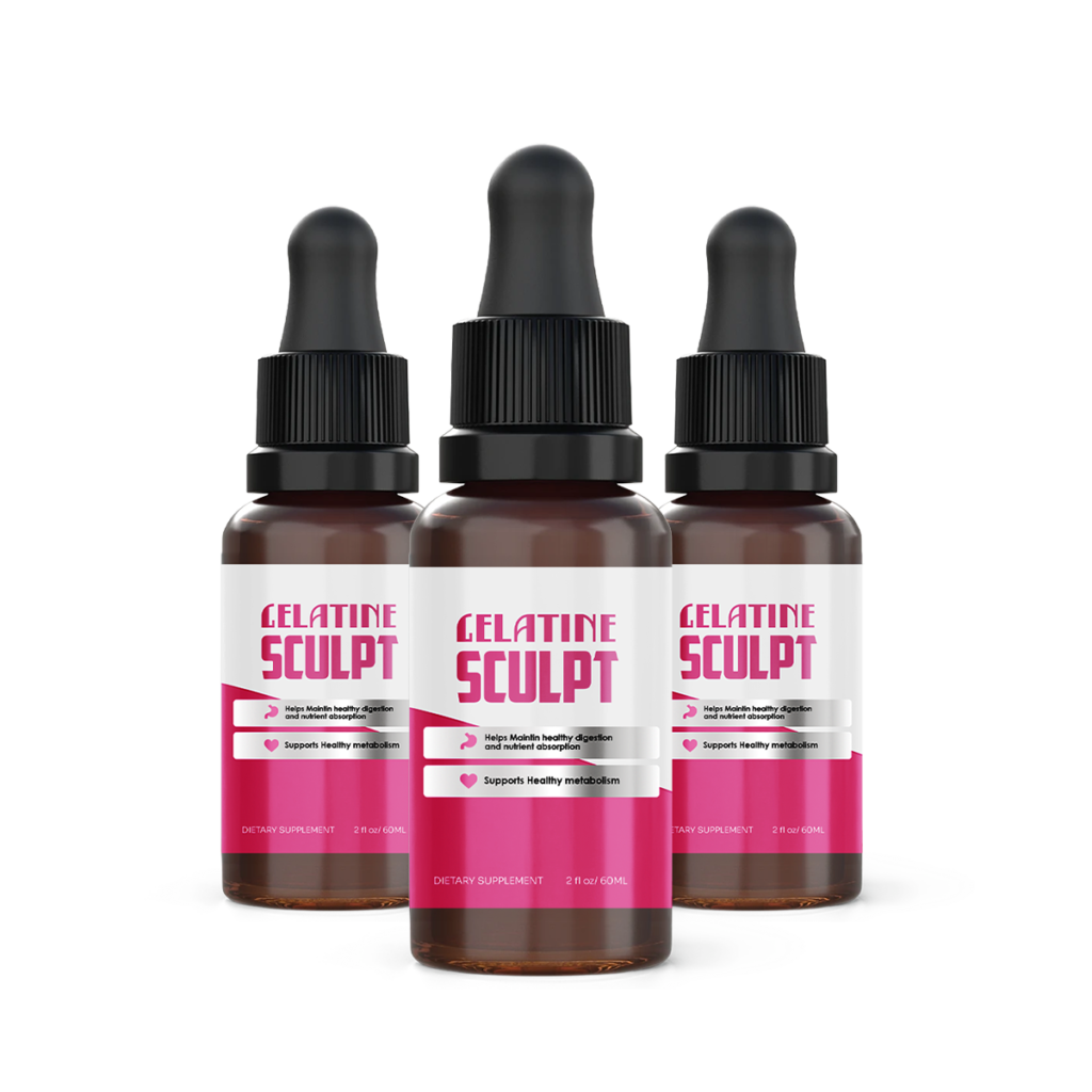 Gelatine Sculpt weight support supplement for metabolism and appetite control